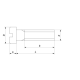 Винт с цилиндрической головкой, класс точности А,В ГОСТ 1491-80 - фото - 1