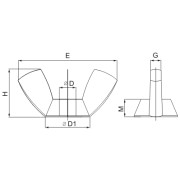 Барашковые гайки - 3 Барашковые гайки - фото - 3