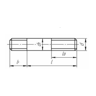 Шпилька с ввинчиваемым концом для фланцевых соединений ОСТ 26-2040-96 - фото - 1